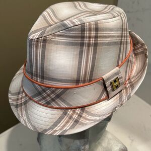 Plaid Fedora NWOT